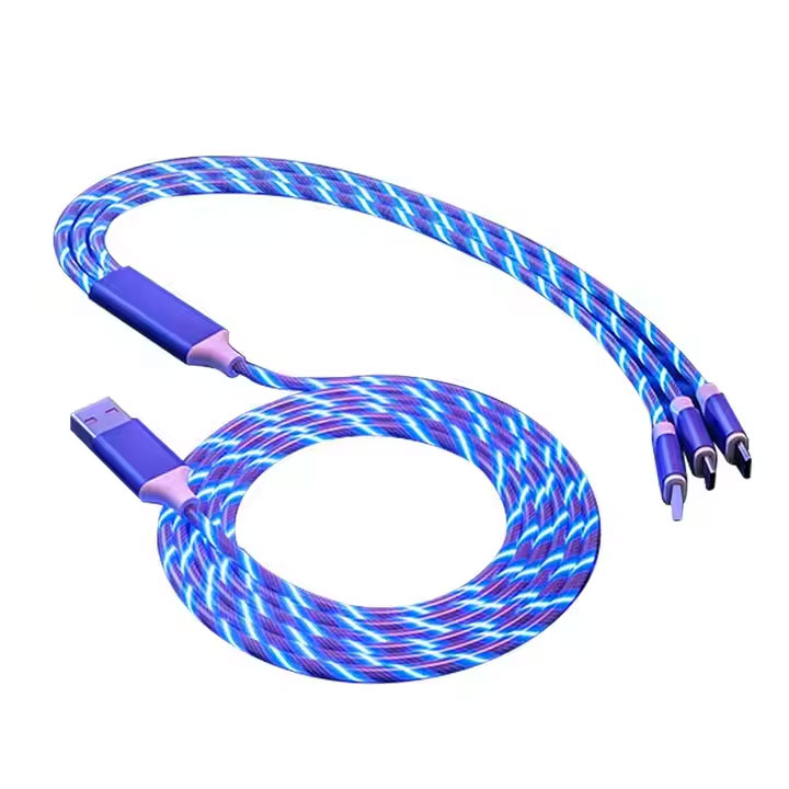 Light-Up Fast Charging Cable 3 in 1