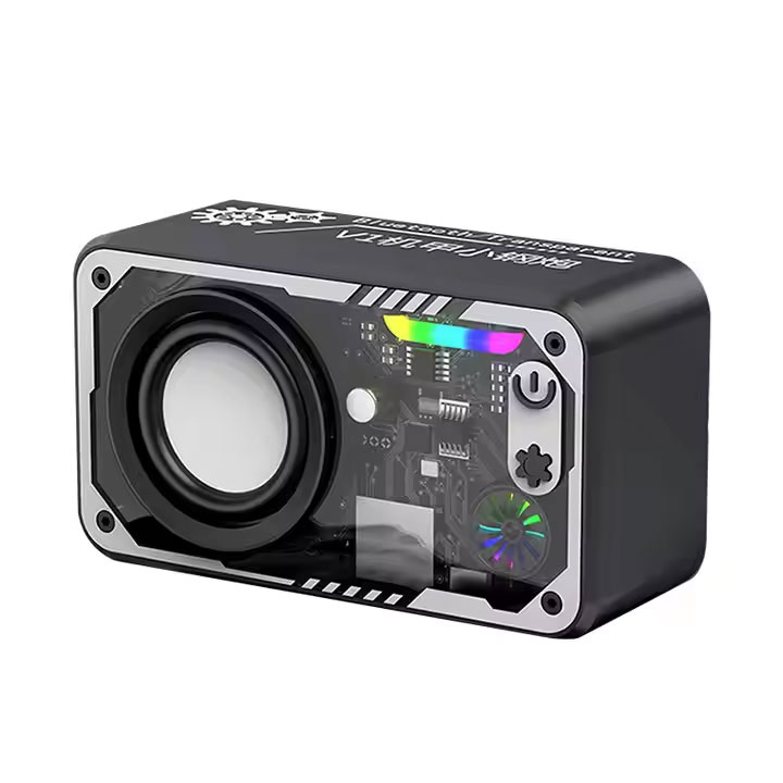 Flashing Tooth Metal Bass Speaker